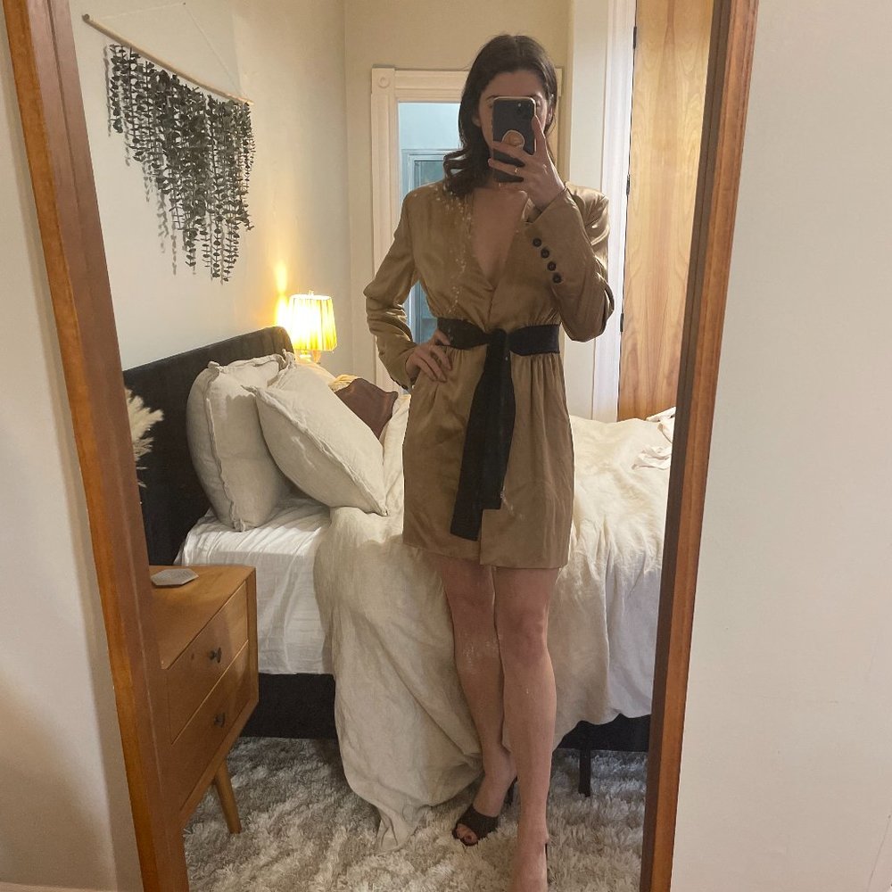 Fleur Du Mal Silk Moonstone Dress